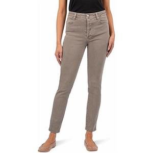 NEW KUT FROM THE KLOTH women's charlize high rise cigarette leg jeans in pebble